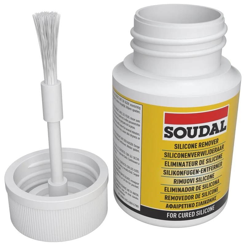 3460920876-o1 ΑΦΑΙΡΕΤΙΚΟ ΣΙΛΙΚΟΝΗΣ SILICONE REMOVER, ΔΙΑΦΑΝΟ, 100g, SOUDAL - Image 1