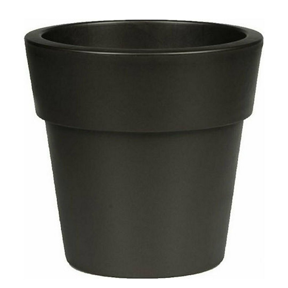 LINEA-GREY Γλάστρα στρογγυλή Linea Viomes Νο.871 (25x 24h – 7lt) - Image 1